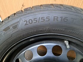 zimne pneu s diskami mercedes 205/55 r16 - 2