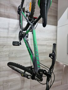 Juniorský bicykel 16" CTM Terrano 1.0 matná šedá/zelená - 2