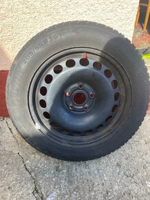 Predám disky so zimnými pneu 205/55 R16 91H - 2