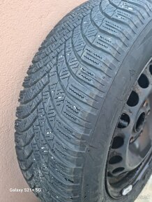 PLECHOVE DISKY 5X112  195/65 R15+ ZIMNE PNEU - 2