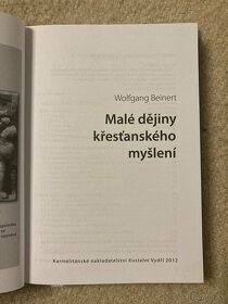 WOLFGANG BEINERT: Malé dějiny křesťanskéomo myšlení - 2