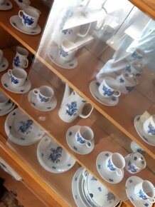 PORCELÁNOVÉ TANIERE COBAL 1 komplet SADA aj s misouán - 2