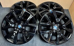 5x112 R17 BMW styling 574 ET 39 čierne leskle - 2