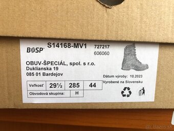 Taktická obuv BOSP Goretex - veľ. 44 - 2