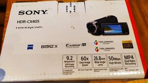 Predam nefunkcnu kameru Sony HDR CX405 - 2