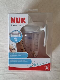 Nekvapkajúci hrnček NUK Evolution Trainer Medvedík 230 ml - - 2