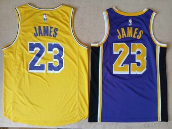 Basketbalový dres LeBron James Los Angeles Lakers - 2