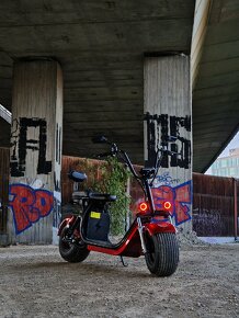 Citycoco. Elektricky chopper. Elektrická kolobežka - 2