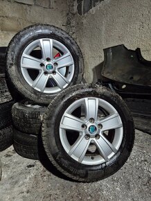 Predám elektróny 5x112r15 originál Škoda Octavia II zn.RONAL - 2