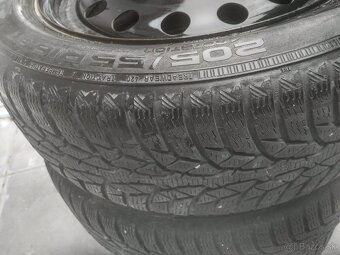 NOKIAN ZIMNE 205/55/R16  9IT S DISKAMI - 3 kusy - 2