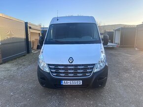 Renault master 2.3 d L2H2 klimatizacia, navigacia, dodavka - 2