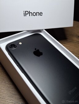 IPhone 7 Black – TOP CENA, originálna batéria 96 % - 2