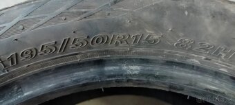 Predám 1 zimnú pneumatiku 195/50 R15 82H Nexen - 2