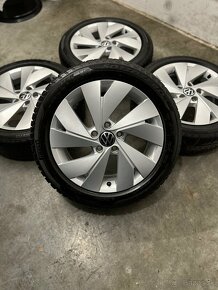 Zimná sada 5x112 R17 , 205/50/17 - Golf, Octavia -VW Belmont - 2