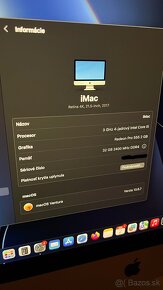 Imac 2017 21,5" 4k 32GB ram - 2