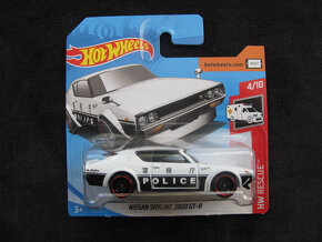 Hot Wheels Nissan Skyline 2000 GT-R Police - 2