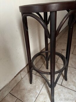 Retro barová stolička Thonet - 2