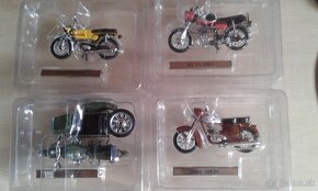 Zberateľské modely moto a áut 1/24 - 2