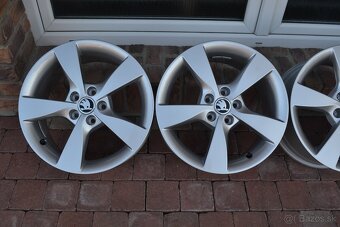 5x100 R16 Hlinikove disky Original Skoda Rapid / Fabia 3 4 - 2