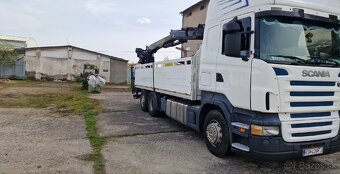 Scania R420 s hydraulickou rukou. - 2