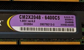 DDR2 RAM chladicove - 2
