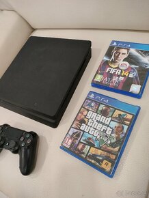 Playstation 4 slim 2 hry + ovladač - 2