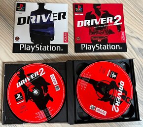 Driver 1 + 2 two pack - PS1, PSX, Playstation 1 - 2