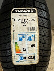 17. Pneumatiky zimné 2ks 215/60R17 XL Barum NEW - 2