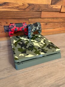 PS4 SLIM + 2x controller - 2