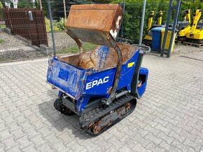 Samonakladací sklápač minidumper Epac LD800 pásový fúrik - 2