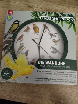 Starlyf Birdsong Clock nástenné hodiny so spevom vtákovú - 2