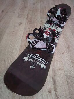 Snowboard Rossignol + viaz. Fastec SP + top. Salomon Echelon - 2