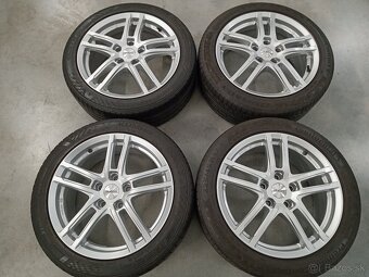 Letne ALU 5x112 R17 7,5J ET52 DEZENT SKODA OCTAVIA - 2