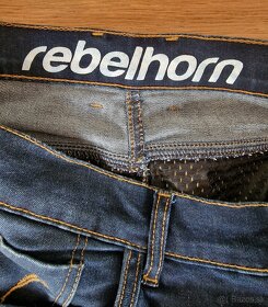 Motorkarske jeans nohavice - 2