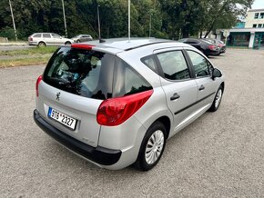 Peugeot 207 combi 1,4i - 1.maj,koupeno v ČR,klima. - 2