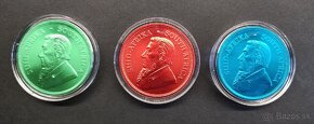 Strieborné mince Krugerrand 3 oz - 2