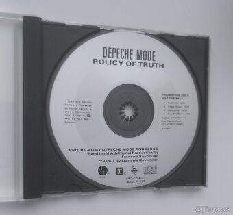 Depeche Mode US CD Promo Policy Of Truth - 2