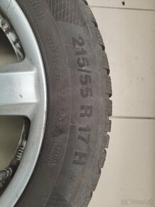 215/55 R17 zimné Toyota avensis - 2