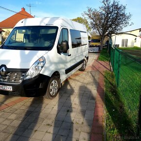 Renault master 2.3dci 7miestne rv 2016 167900km nove stk ek - 2