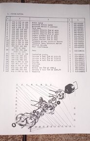 Katalóg Jawa moped typ 207.500 - 2