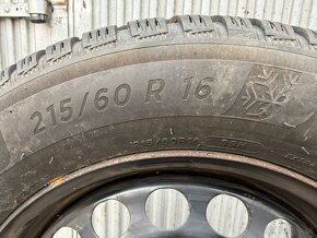 Zimne pneumatiky MICHELIN 215/60 R16 na diskoch 5x112 - 2