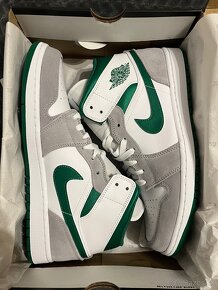 Air Jordan 1 mid grey green - 2