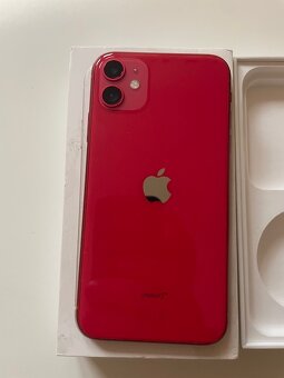 Krásny Iphone 11 red 128GB batéria 100 percent - 2