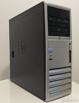 PC skrinka HP Compaq dc7700C + zdroj + 2 x mechanika - 2