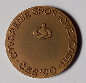 Medaila Biela stopa SNP 1989 - 2