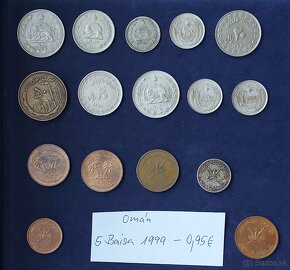 Zbierka mincí - Ázia-Irán, Irak, Kuwait, Hong Kong, Filipíny - 2