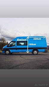 Prenájom 6 miest. dodávky FORD Transit - 2