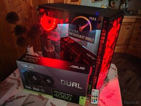 Stolný herný počítač nova rtx 4060 8gb - 2