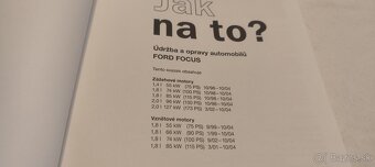 FORD FOCUS 1 - příručka na opravy a údržbu - manuál - 2