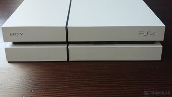 PS4 FAT white plus hry - 2